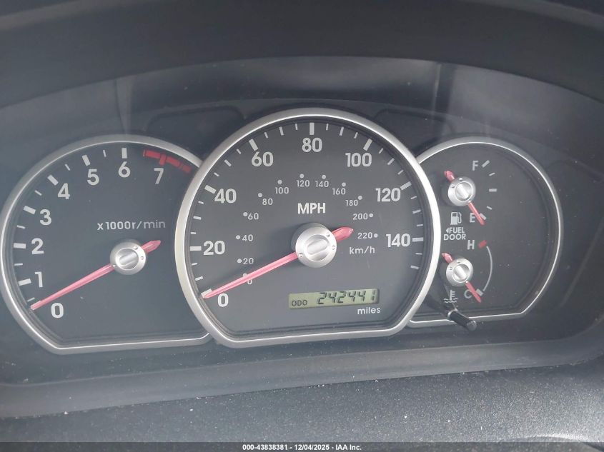 2005 Mitsubishi Galant Es/Se VIN: 4A3AB36F65E050355 Lot: 43838381