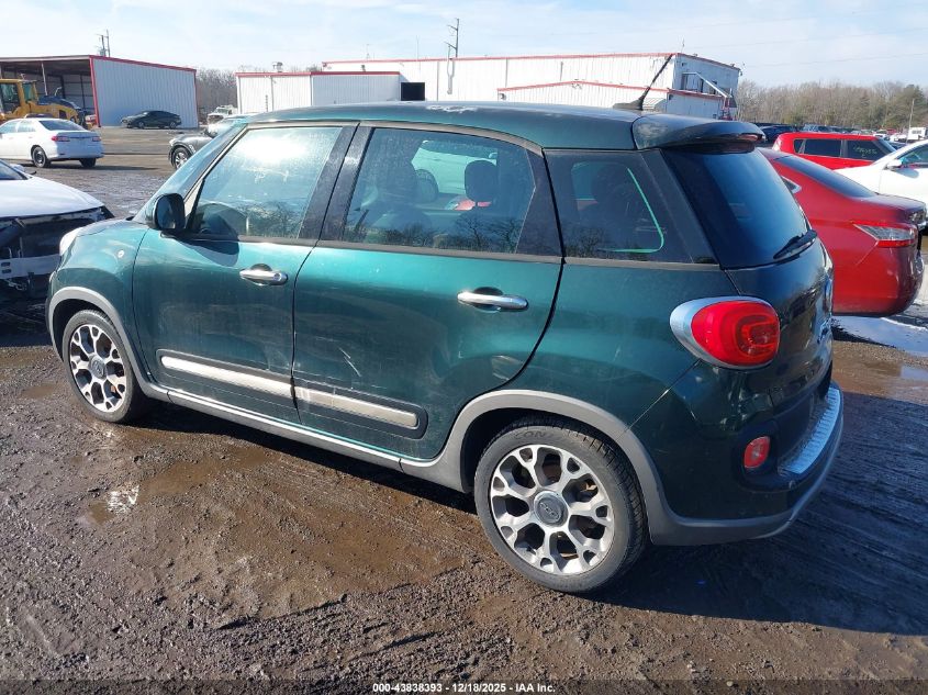 2014 Fiat 500L Trekking VIN: ZFBCFADHXEZ010848 Lot: 43838393