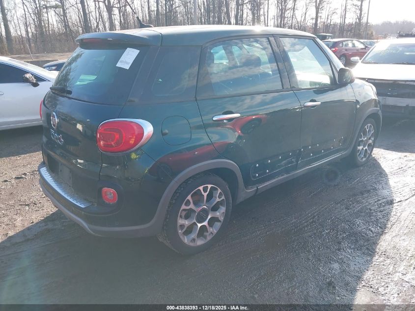 2014 Fiat 500L Trekking VIN: ZFBCFADHXEZ010848 Lot: 43838393