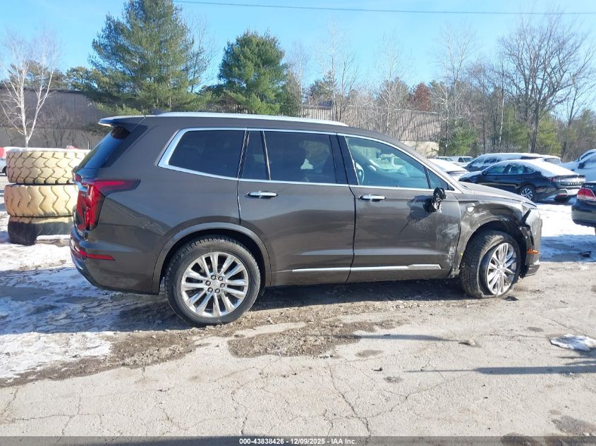 2020 Cadillac Xt6 Awd Premium Luxury VIN: 1GYKPFRS9LZ102306 Lot: 43838426
