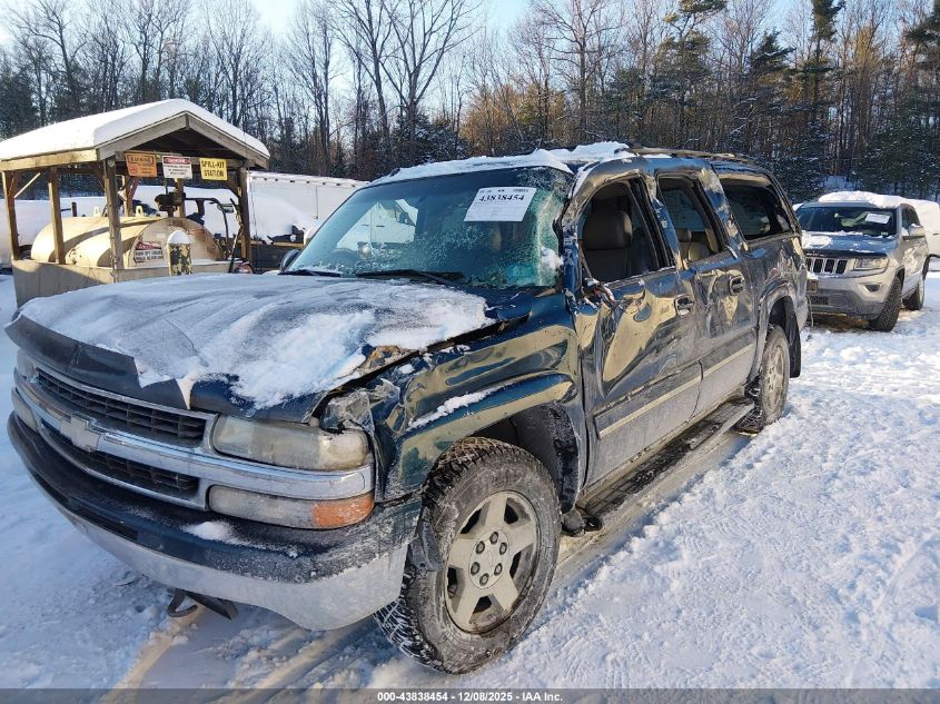 2005 Chevrolet Suburban 1500 Lt VIN: 1GNFK16Z15J151776 Lot: 43838454
