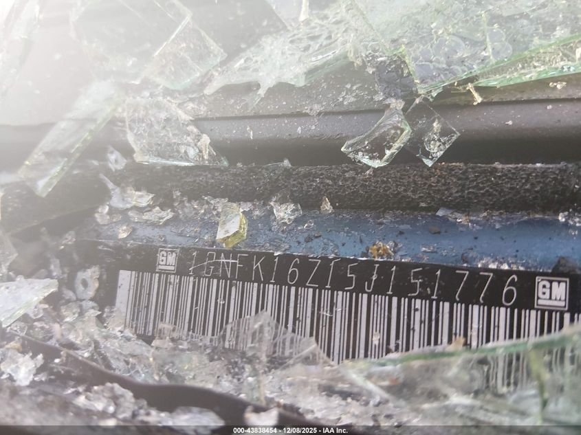 2005 Chevrolet Suburban 1500 Lt VIN: 1GNFK16Z15J151776 Lot: 43838454