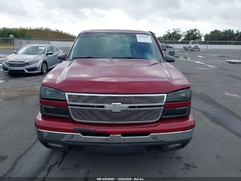2006 Chevrolet Silverado 1500 Lt1 VIN: 2GCEC13T561147176 Lot: 43838467