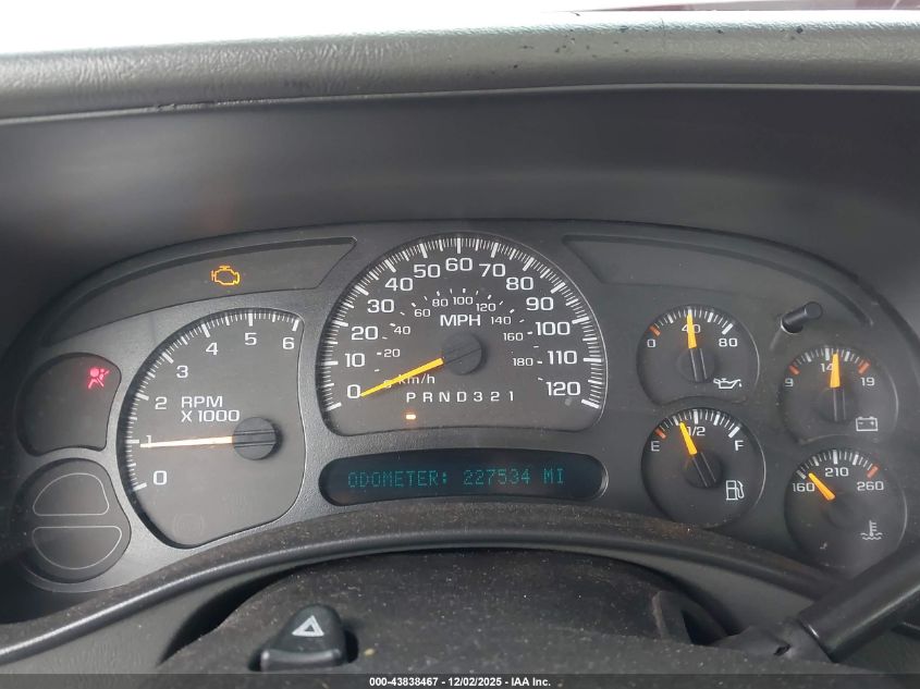 2006 Chevrolet Silverado 1500 Lt1 VIN: 2GCEC13T561147176 Lot: 43838467