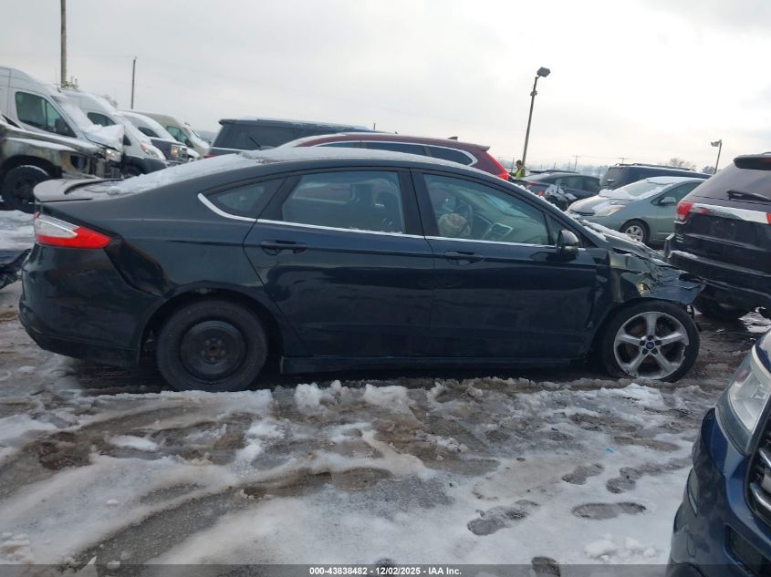 2014 Ford Fusion VIN: 3FA6EOHD5ER206683 Lot: 43838482