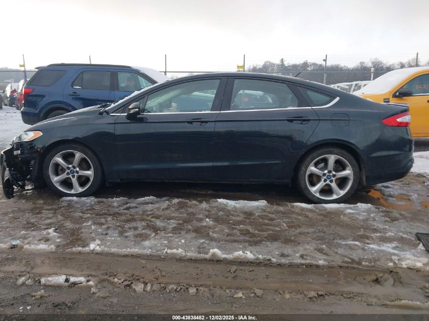 2014 Ford Fusion VIN: 3FA6EOHD5ER206683 Lot: 43838482