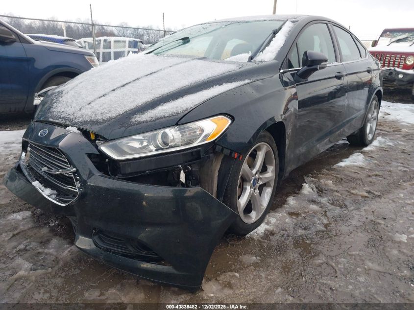 2014 Ford Fusion VIN: 3FA6EOHD5ER206683 Lot: 43838482