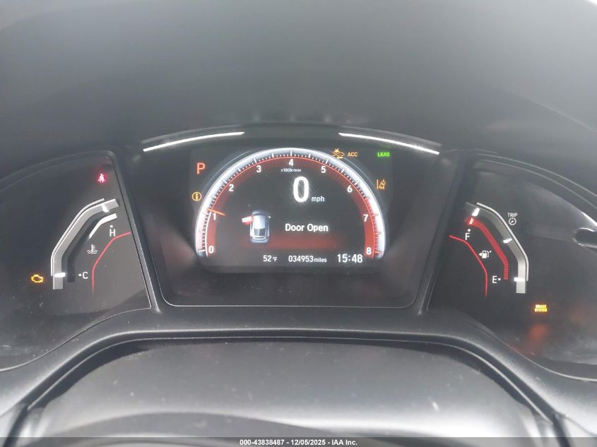 2021 Honda Civic Sport VIN: SHHFK7H47MU208838 Lot: 43838487