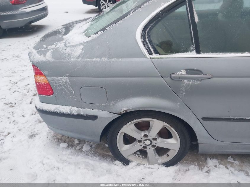 2005 BMW 330Xi VIN: WBAEW53425PN39151 Lot: 43838508