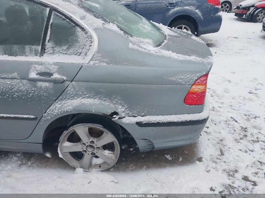 2005 BMW 330Xi VIN: WBAEW53425PN39151 Lot: 43838508