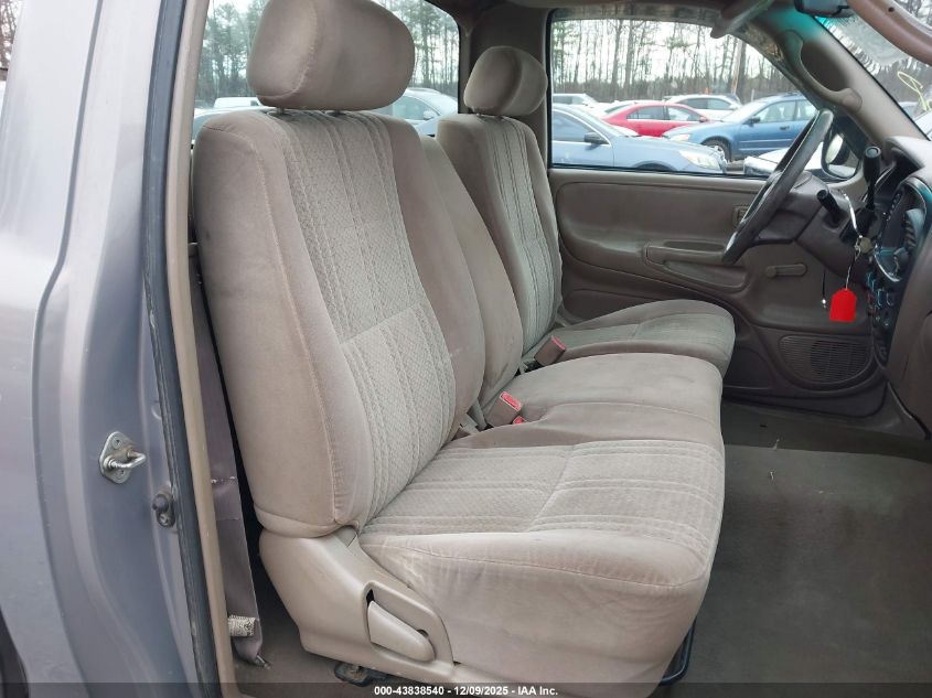 2001 Toyota Tundra VIN: 5TBJN32141S166283 Lot: 43838540