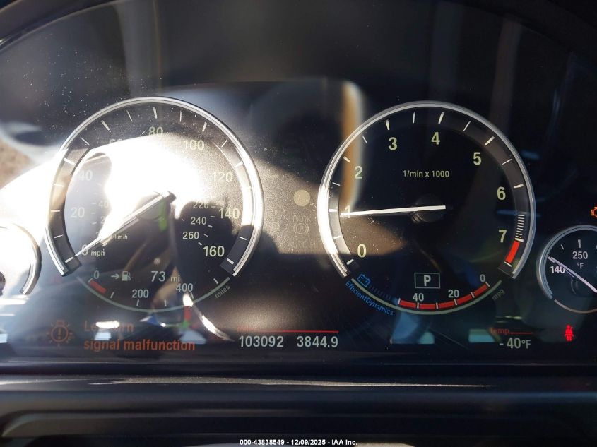 2016 BMW 535I VIN: WBA5B1C58GG131219 Lot: 43838549