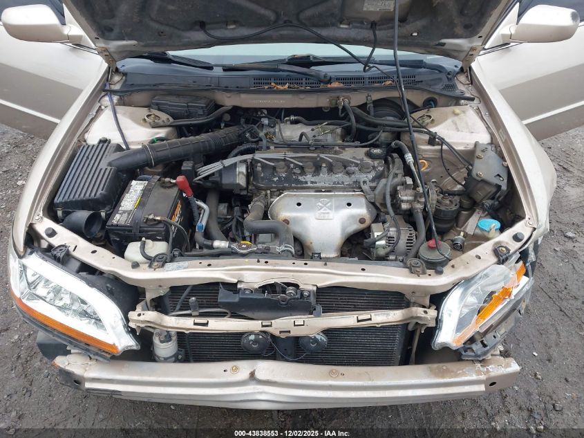 2002 Honda Accord 2.3 Lx VIN: 3HGCG56432G708095 Lot: 43838553