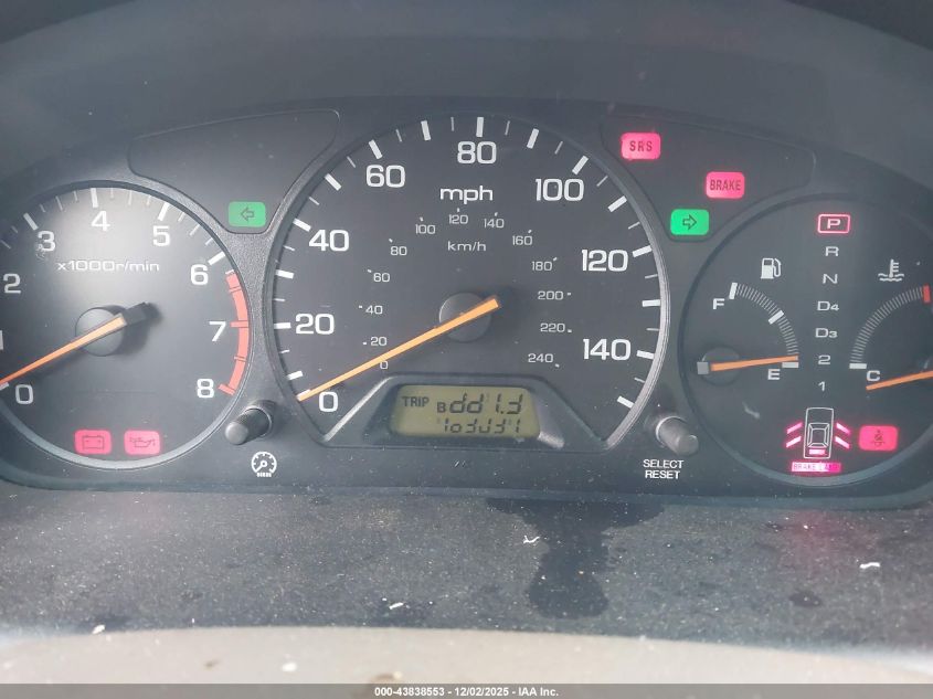 2002 Honda Accord 2.3 Lx VIN: 3HGCG56432G708095 Lot: 43838553