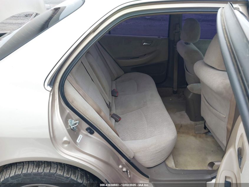 2002 Honda Accord 2.3 Lx VIN: 3HGCG56432G708095 Lot: 43838553