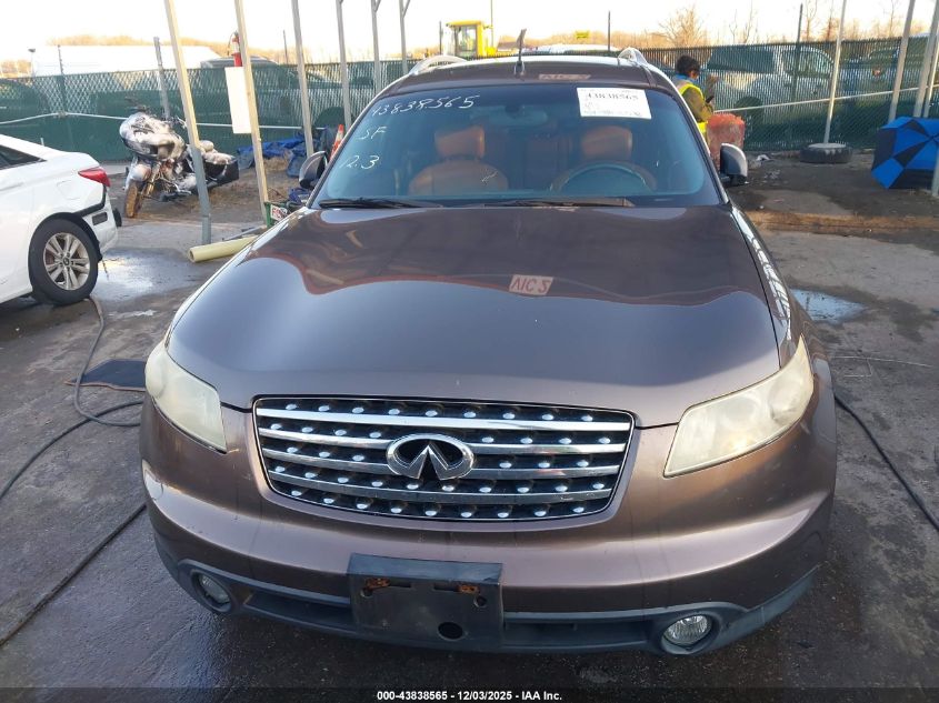 2004 Infiniti Fx35 VIN: JNRAS08W64X214463 Lot: 43838565