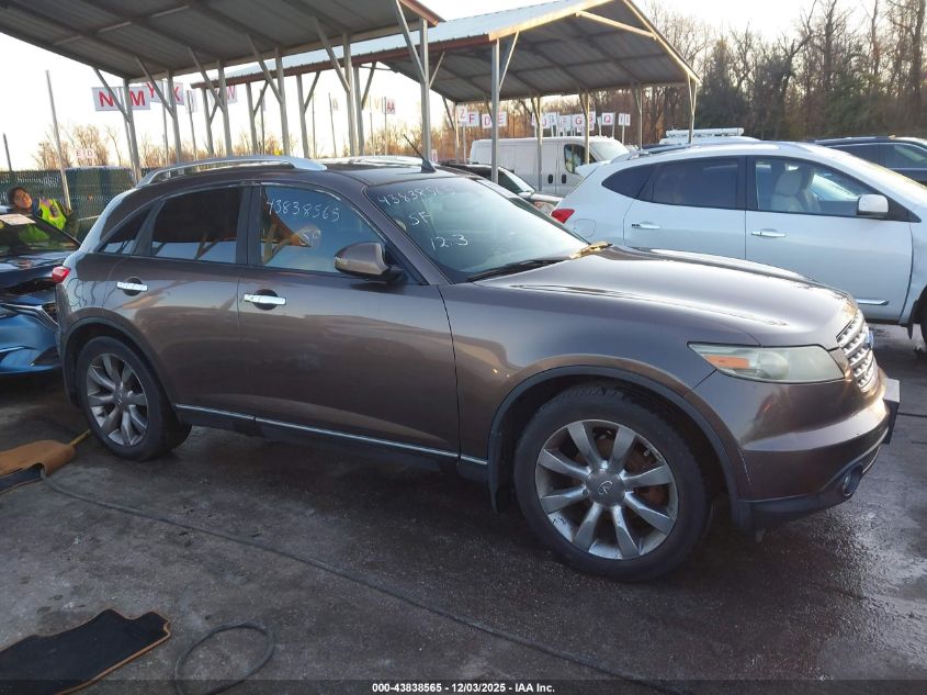 2004 Infiniti Fx35 VIN: JNRAS08W64X214463 Lot: 43838565