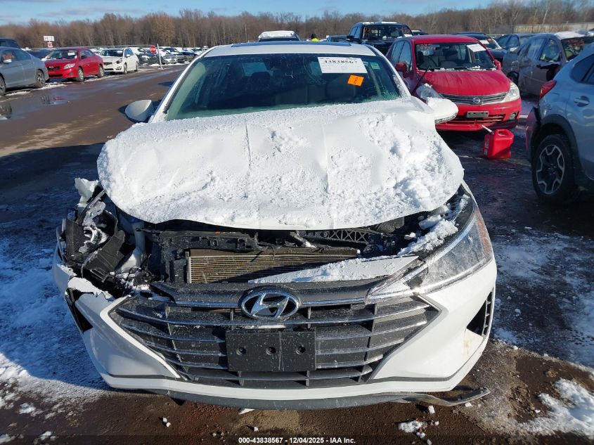 2020 Hyundai Elantra Value Edition VIN: 5NPD84LF1LH583963 Lot: 43838567