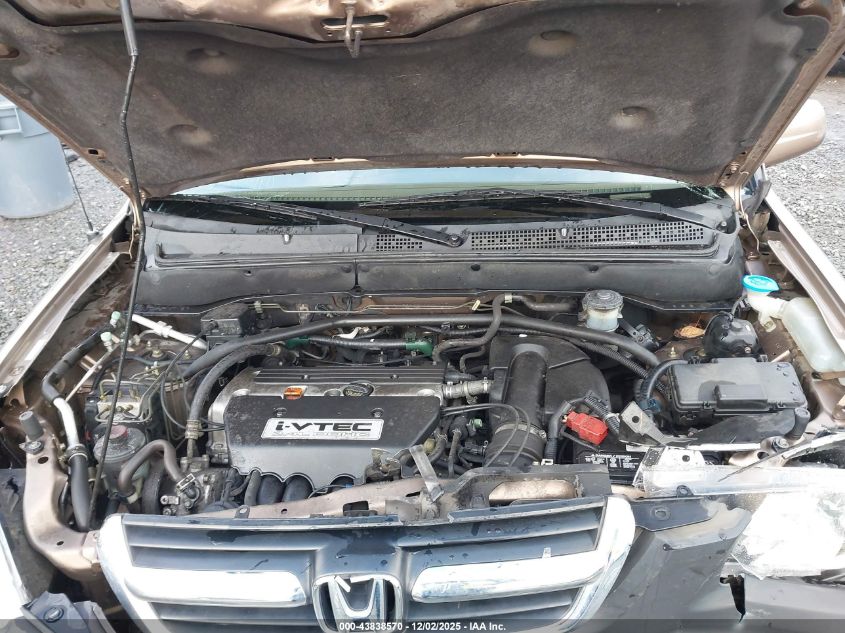 2002 Honda Cr-V Ex VIN: JHLRD78812C091654 Lot: 43838570