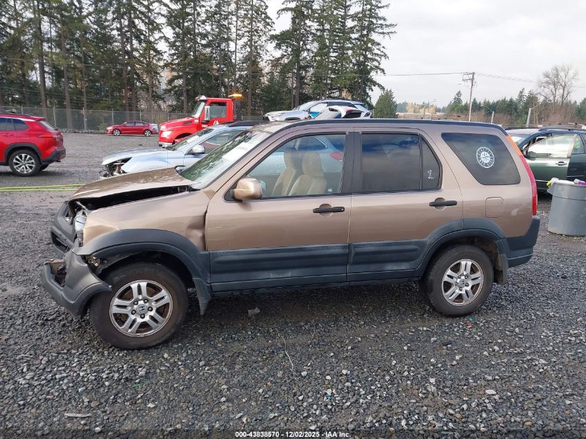 2002 Honda Cr-V Ex VIN: JHLRD78812C091654 Lot: 43838570