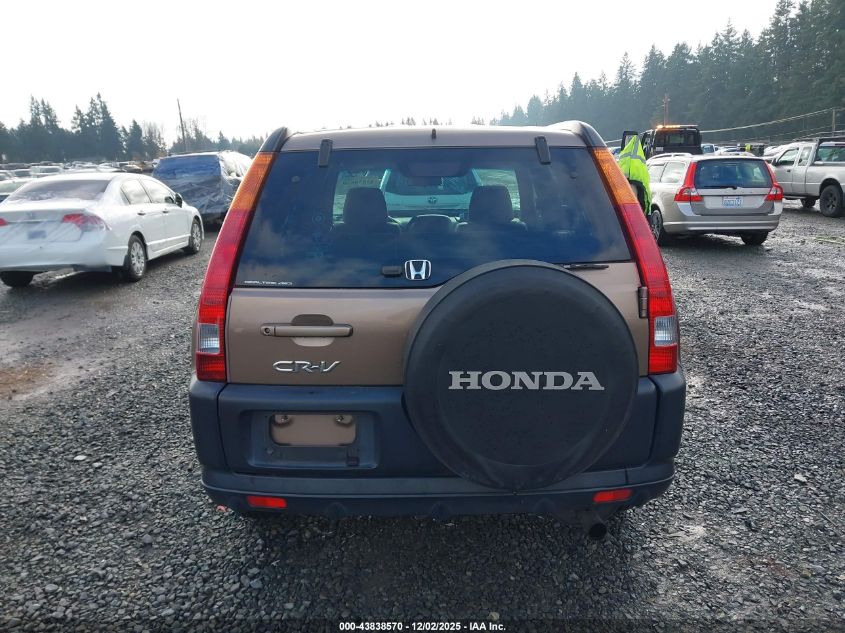 2002 Honda Cr-V Ex VIN: JHLRD78812C091654 Lot: 43838570