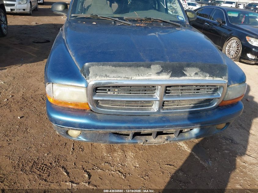 2002 Dodge Durango Slt VIN: 1B4HR48N32F143523 Lot: 43838580