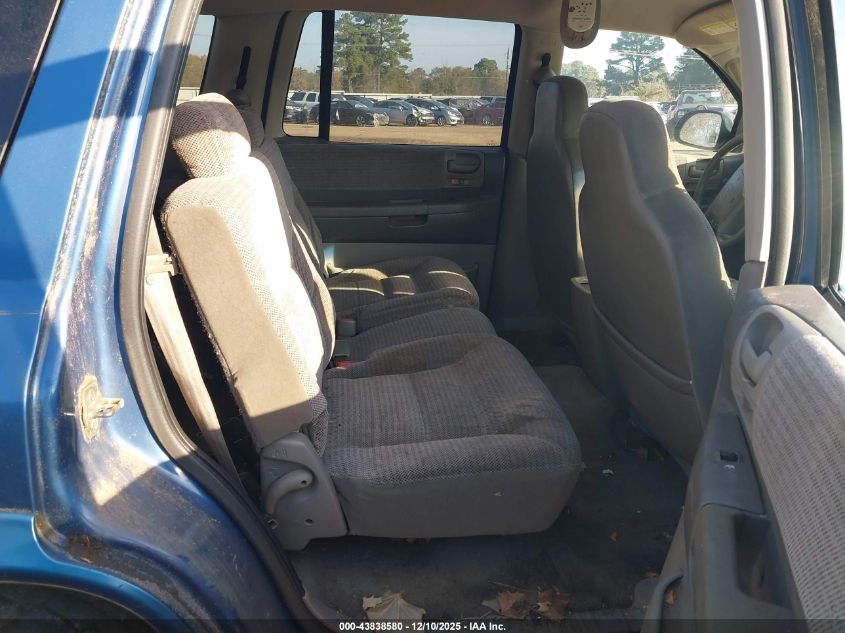2002 Dodge Durango Slt VIN: 1B4HR48N32F143523 Lot: 43838580