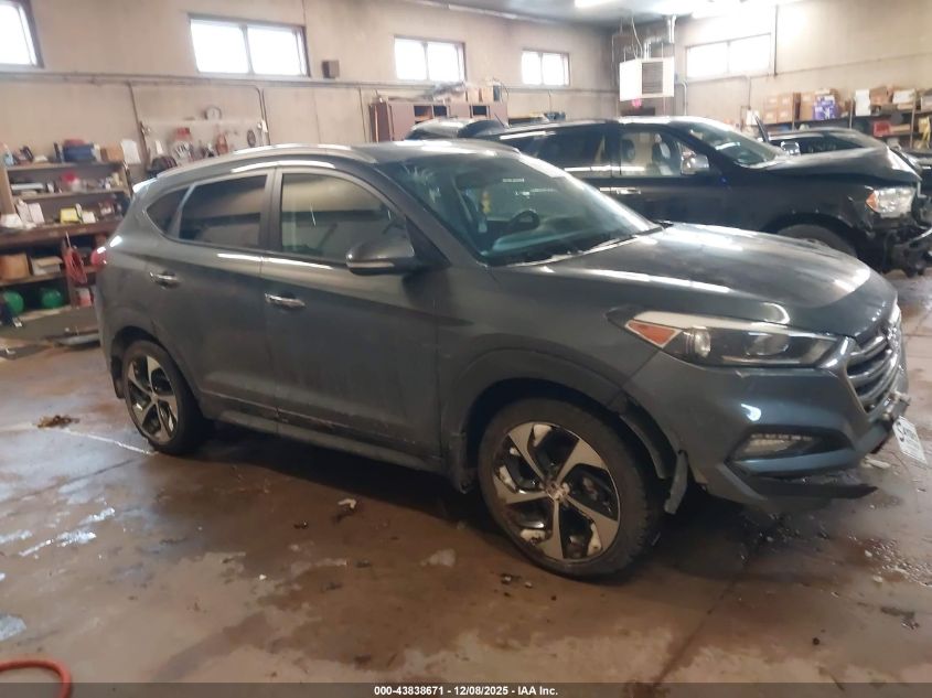 2016 Hyundai Tucson Limited VIN: KM8J3CA23GU124064 Lot: 43838671