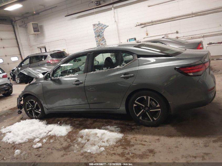 2025 Nissan Sentra Sv VIN: 3N1AB8CV7SY363461 Lot: 43838677