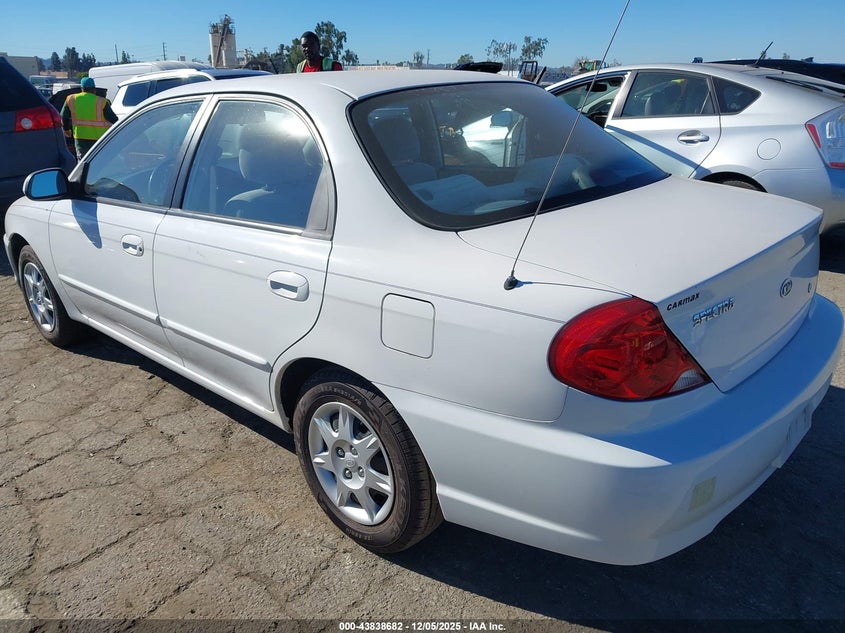 KNAFB121335286611 2003 KIA SPECTRA photo no. 3