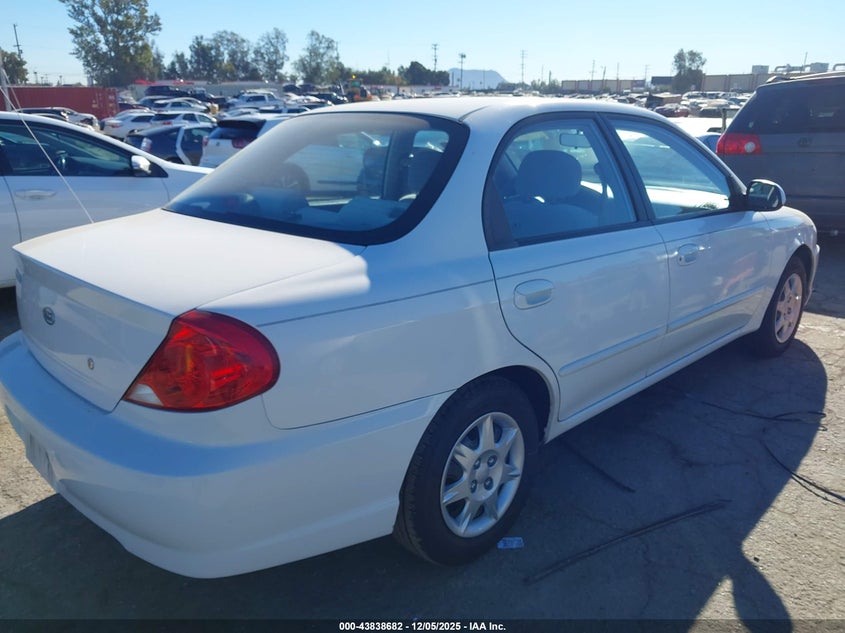 KNAFB121335286611 2003 KIA SPECTRA photo no. 4