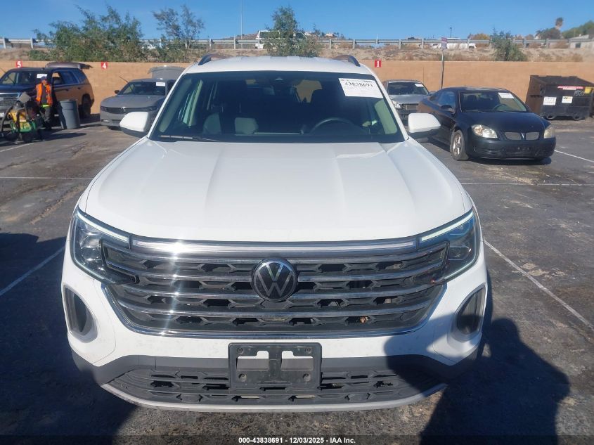 2024 Volkswagen Atlas 2.0T Se VIN: 1V2LR2CA7RC592445 Lot: 43838691