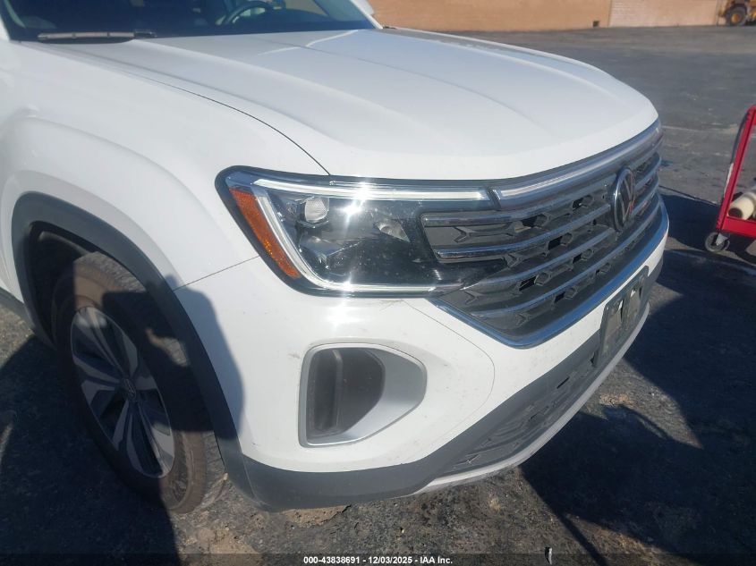 2024 Volkswagen Atlas 2.0T Se VIN: 1V2LR2CA7RC592445 Lot: 43838691