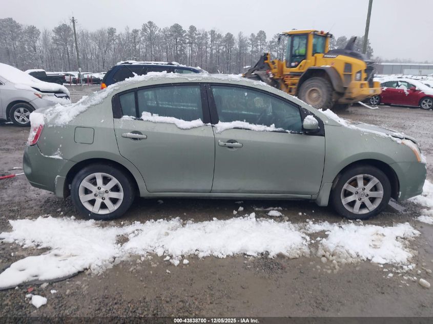 2008 Nissan Sentra 2.0S VIN: 3N1AB61E48L747372 Lot: 43838700