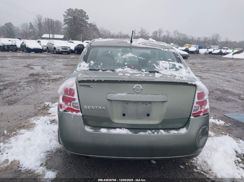 2008 Nissan Sentra 2.0S VIN: 3N1AB61E48L747372 Lot: 43838700