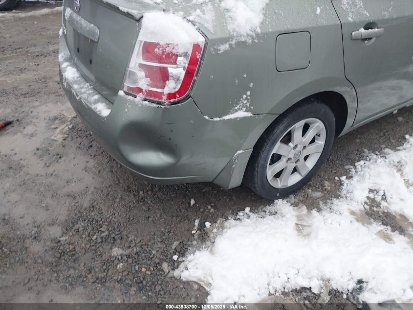 2008 Nissan Sentra 2.0S VIN: 3N1AB61E48L747372 Lot: 43838700