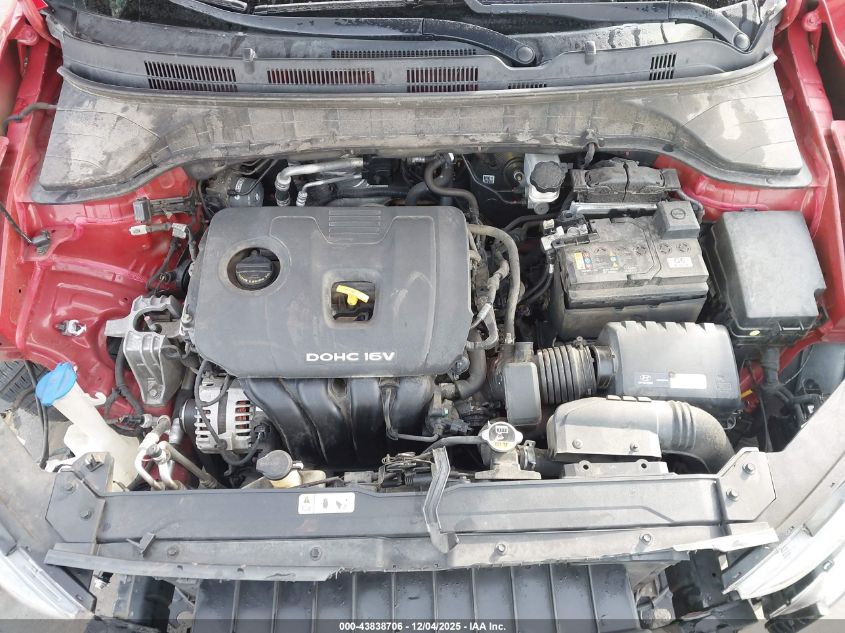 2018 Hyundai Kona Sel VIN: KM8K62AA1JU178712 Lot: 43838706