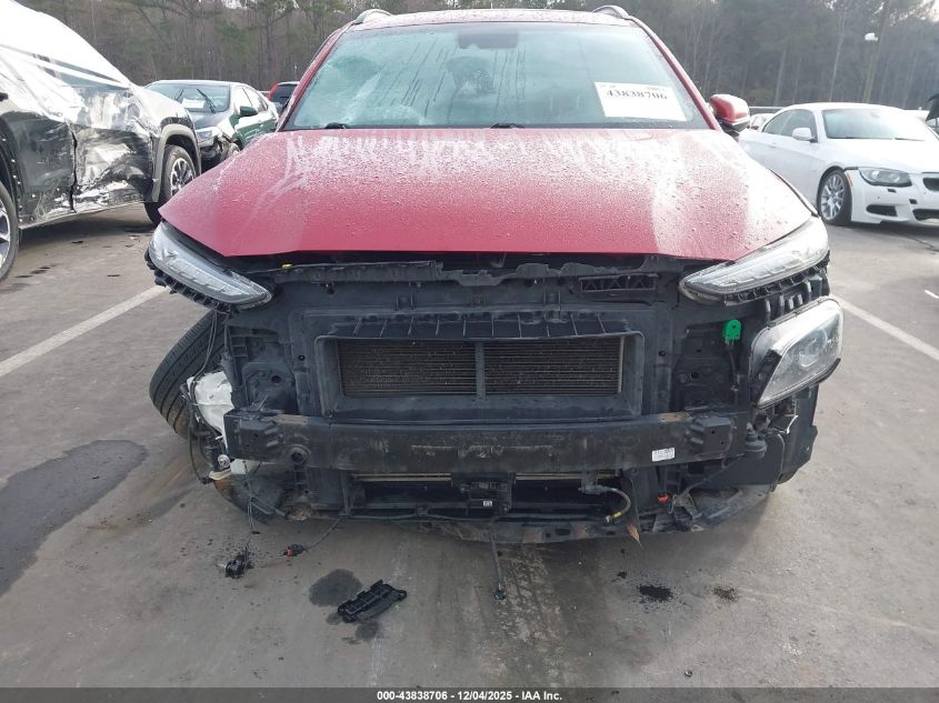 2018 Hyundai Kona Sel VIN: KM8K62AA1JU178712 Lot: 43838706