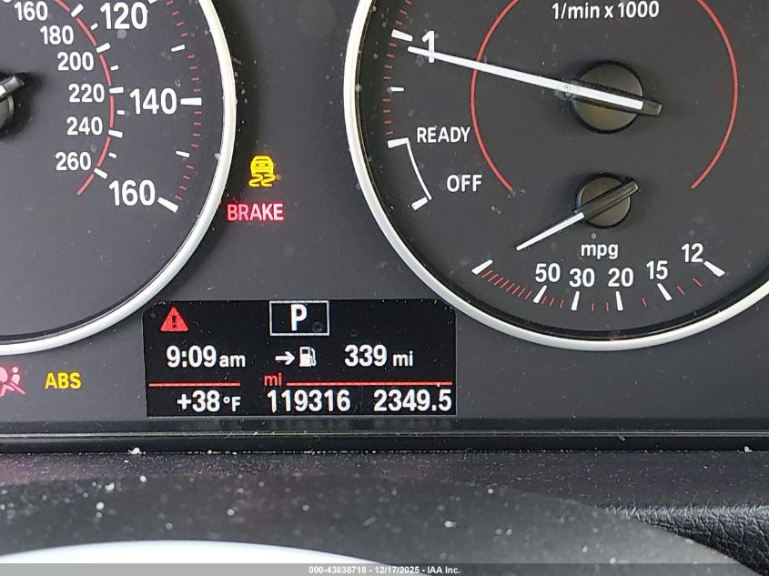 2017 BMW 330I VIN: WBA8B9G55HNU50337 Lot: 43838718