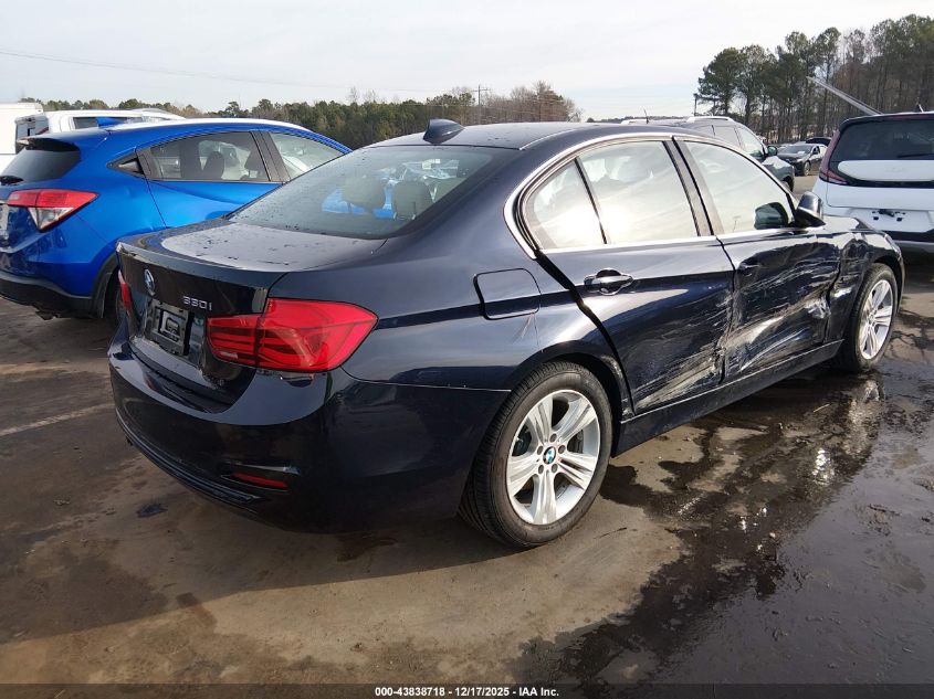 2017 BMW 330I VIN: WBA8B9G55HNU50337 Lot: 43838718