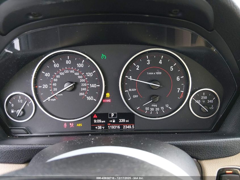 2017 BMW 330I VIN: WBA8B9G55HNU50337 Lot: 43838718