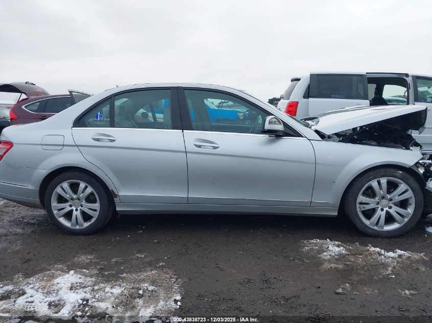 2009 Mercedes-Benz C 300 Luxury 4Matic VIN: WDDGF81X89F240355 Lot: 43838723