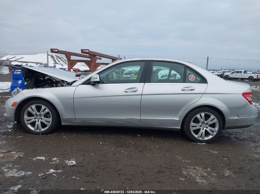 2009 Mercedes-Benz C 300 Luxury 4Matic VIN: WDDGF81X89F240355 Lot: 43838723