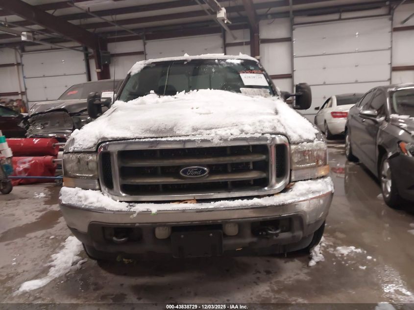 2002 Ford F-250 Lariat/Xl/Xlt VIN: 1FTNW20F22EB67423 Lot: 43838729