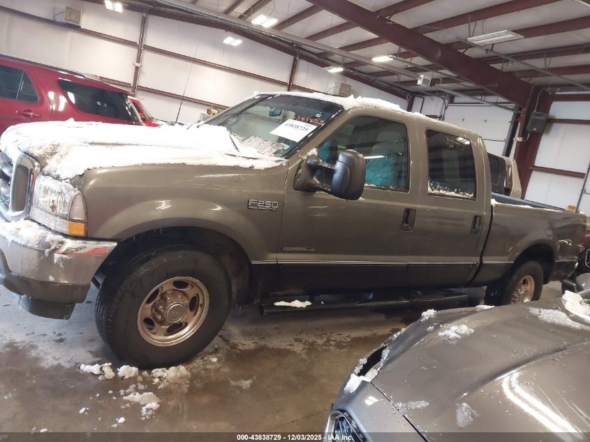 2002 Ford F-250 Lariat/Xl/Xlt VIN: 1FTNW20F22EB67423 Lot: 43838729