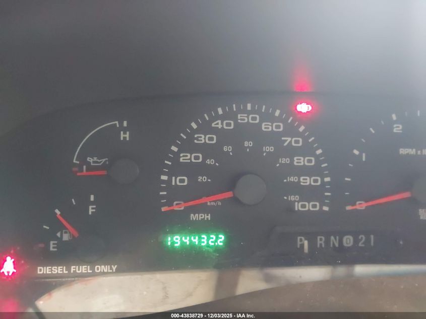 2002 Ford F-250 Lariat/Xl/Xlt VIN: 1FTNW20F22EB67423 Lot: 43838729