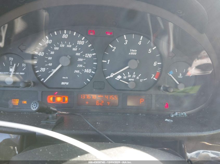 2004 BMW 325Ci VIN: WBABW33494PL27272 Lot: 43838748