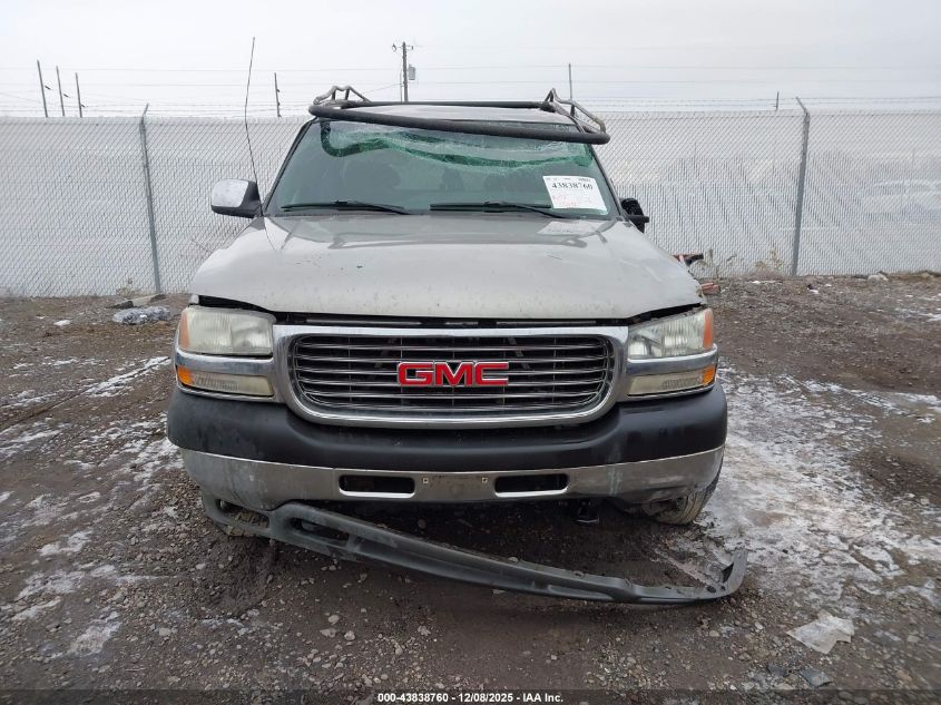 2002 GMC Sierra 2500Hd Sle VIN: 1GTHC29G42E145036 Lot: 43838760