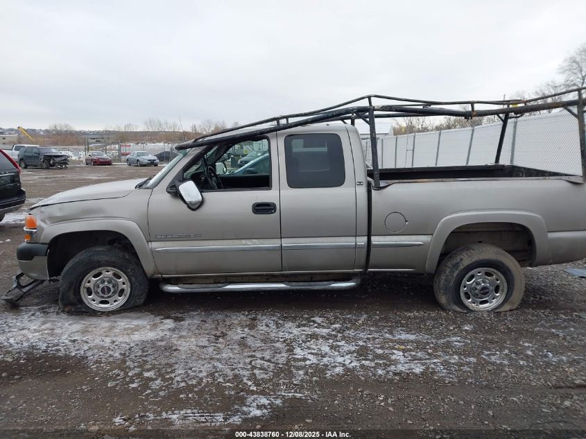 2002 GMC Sierra 2500Hd Sle VIN: 1GTHC29G42E145036 Lot: 43838760
