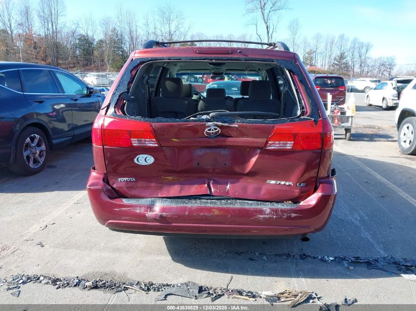 2005 Toyota Sienna Le VIN: 5TDZA23C75S247154 Lot: 43838829